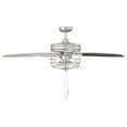 thumbnail image 6 of Trade Winds Lighting 3-Light Ceiling Fan In Brushed Nickel, 6 of 9