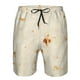 thumbnail image 3 of Fotbe Pita Tortilla Trajes de Baño Estampados para Hombre, Shorts de Verano de Secado Rápido, Ropa de Playa, Bañadores-Small, 3 of 6