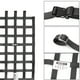 thumbnail image 3 of Speravity Red de nailon para ventana de coche de carreras de 23,6 x 23,6, Kit de montaje Universal, estilo de cinta, mejora de piezas de Ventana automotriz Negro, 3 of 6