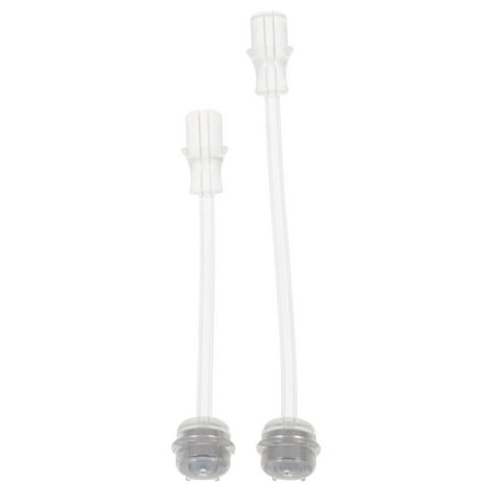 2 Pcs Baby Bottle Silicone Straws Transparent Baby Feeding Accessories Replacement Parts