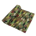 thumbnail image 1 of 1m Print Bronzing Wave Cotton Fabric Patchwork Sewing Craft and Hobby Fabric Material Green Wave, 1 of 9