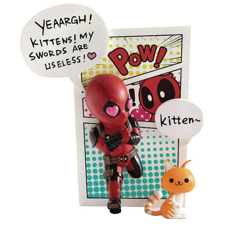 Beast Kingdom Marvel Comics Mea-004 Deadpool Jump Out of 4th Wall Mini Egg Attack Action Figure