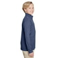 thumbnail image 3 of Youth Zone Sonic Heather Performance Quarter-Zip - SP DRK NVY HTH - L, 3 of 3