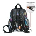 thumbnail image 5 of FORMRS School Backpack with Front Zippered Pocket 12" Elementary Student Travel Daypack, Black, 5 of 6