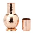 thumbnail image 1 of Mesita de cama de cobre puro Carafe HealthGoods, 1000 ml, ayurveda, 1 of 7