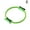 green, variant on Pilates Ring - Exercise Circle for Full Body Workout, Non-Slip Texture, Lightweight and Portable