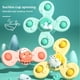 thumbnail image 5 of Bewildely Adultos Portable Fingertip Spinning Giroscopio Oficina Escuela Alivio de presión Adorable Gyro Portable Descompresión Juguete 4 cabezas verde 10piezas, 5 of 6