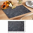 thumbnail image 6 of Mathematics Formulas Placemats Set of 12 Blackboard with Math Numerical Geometric Place Mats Indoor Wipeable Table Mats Washable Dining Table Placemats for Kitchen Holiday Party Home Decor 13x19 Inch, 6 of 9