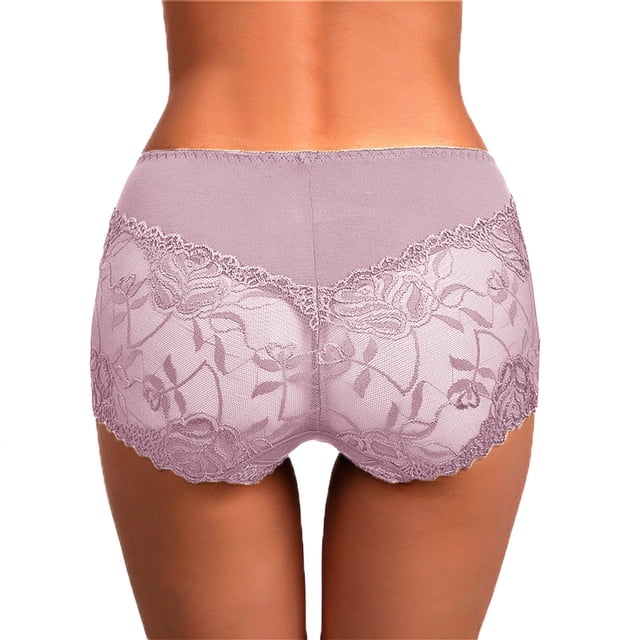 Aayomet Culottes String pour Femmes sous-Vêtements g String Thongs Lingerie pour Femmes Bikini Slip sous-Vêtements Culottes pour Femmes (D, L)