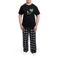 thumbnail image 5 of CafePress - Stinky Love Skunk Men's Dark Pajamas - Men's Dark Loose Fit Cotton Pajama Set, 5 of 7
