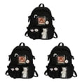 thumbnail image 1 of Sonducket Mochilas de mujer Bolsa de viaje Bolsos multibolsillos antirrobo negro Type1 NO1, 1 of 6