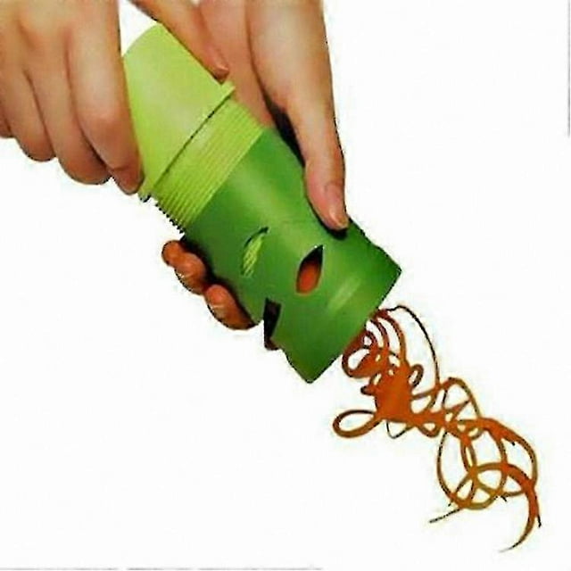 Compact Vegetable Spiralizer Tool for Creative Culinary Creations
