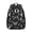 Butterfly and Moon, variant on Moth and Skeleton Gothic Pattern Backpack for School, Cute School Bag with Adjustable Shoulder Straps and Padded Back, 15.3"x11"x7.1"