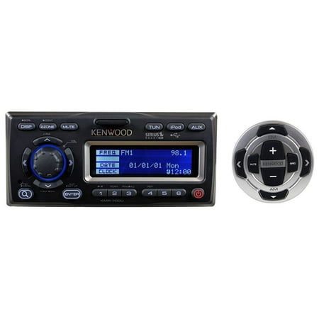 Kenwood KMR-700U+KCA-RC35MR Marine Digital Media Receiver+Wired Round Remote