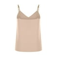thumbnail image 2 of Fengqque Women Tops Sexy Chain Suspender Vintage Summer V Neck Sleeveless Tank Tops Blouse, 2 of 5