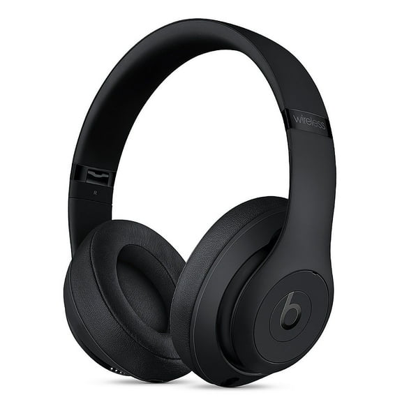 Open Box Beats Studio3 Wireless Noise Cancelling Headphones with Apple W1 Headphone Chip- Matte Black
