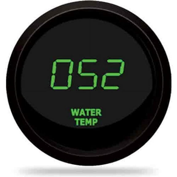 2-1/16 LED Digital Water Temp Gauge 18-255 Degr