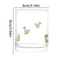 thumbnail image 3 of TOPRenddon Easter Glass Cups 12 oz Holiday Drinking Glasses Bunny Carrot Egg Tulip Spring Theme Clear Glassware for Juice Milk Cocktails, 3 of 9