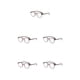 thumbnail image 1 of Qarigey Gafas de lectura Gafas de lectura Moda Colgante Chic Larga duración Unisex Dulce regalo Marco progresivo de moda Type2 NO2, 1 of 6