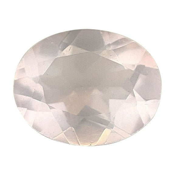 Certified Genuine 2 Carat Rose Quartz Oval Shape Brilliant Cut 10x8 mm Loose Gemstone January Birthstone