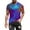 Multicolor#01, variant on T-Shirt for Men Plus Size Tie-Dye Print Crew Neck Short Sleeve Tops Casual Oversized Fitness Sports Shirts Summer Basic Graphic Tee