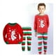 thumbnail image 2 of SAILEROAD-Conjunto de Pijama para niños, ropa de dormir de manga larga de algodón, con copos de nieve y Navidad, 2 of 3