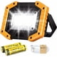thumbnail image 1 of Luz de trabajo LED de 30 W, recargable, superbrillante, 2000 LM, portátil, para exteriores, con batería, luz de seguridad, USB, resistente al agua, para garaje, camping, senderismo, pesca, barbacoa, 1 of 5