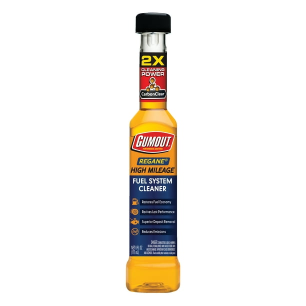 Gumout Regane High Mileage Fuel System Cleaner, 6OZ 510023W
