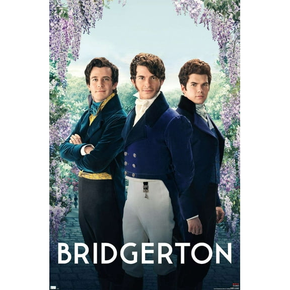 Netflix Bridgerton - Gentlemen Wall Poster, 22.375" x 34"