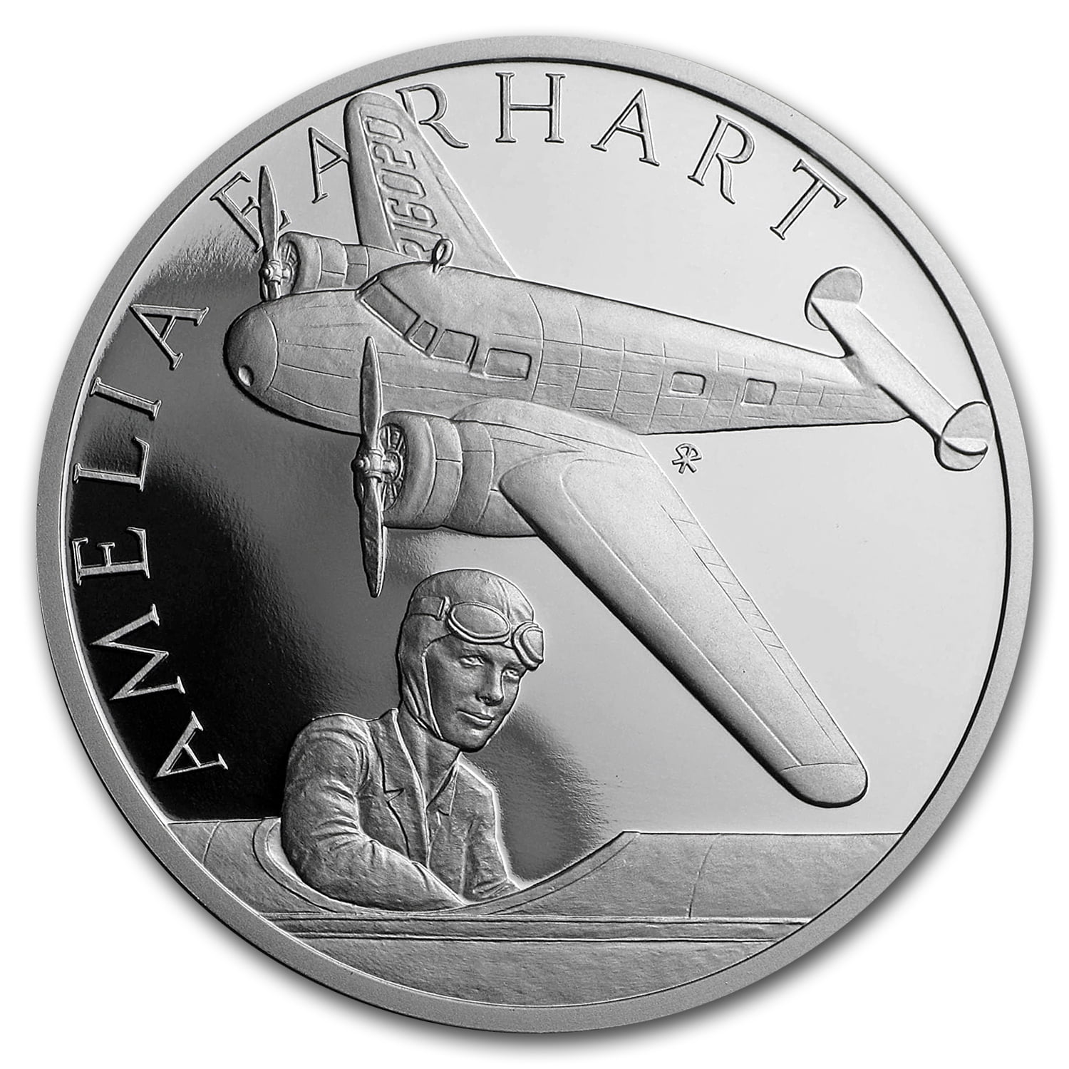 2017 Niue 1 oz Silver Proof Century Of Flight SKU#152909 Amelia Earhart