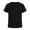 Black, variant on HUANBAI Mens Swim Shirt Short Sleeve UPF 50 Sun Shirt Rash Guard Athletic Quick Drying T Shirts