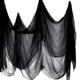 thumbnail image 5 of Decoración colgante de Halloween de 200x250cm, gasa de Halloween, regalos DIY, tela de Halloween para mesa, silla, techos, telaraña, disfraz de momia Macarena Malla de gasa negra, 5 of 5