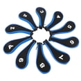 thumbnail image 4 of Club Head Cover, 10Pcs  Club Cover Washable  For Woods Red,Blue,Gray, 4 of 8