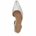 thumbnail image 5 of Naturalizer Dalary Women's Slingback Pump Silver Leather 9M, 5 of 5
