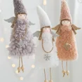 thumbnail image 2 of Adornos navideños de muñeco de ángel, decoraciones navideñas para el hogar, guirnaldas, decoración del árbol de Navidad, Navidad 2022, Año Nuevo 2023, 2 of 5