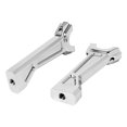 thumbnail image 4 of Elevadores altos para manillar de motocicleta, 2 unidades, 1250 S PA1250, duradero, mejora la comodidad, aleación de aluminio CNC Baoblaze Torretas altas para motocicleta, 4 of 7