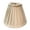 Beige, variant on Royal Designs, Inc. Empire Pleated Chandelier Basic Shade CS-841WH, White, 3 x 6 x 5