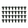 thumbnail image 5 of 1 Set Car Push Pin Rivet Trim Clips Kit Auto Fastener Fastener Rivet & 2 Pcs Beige Sun Visor Clip Holder Bracket,190 x Fastener Rivet Clips 2 x sun visor buckle,Beige & black, 5 of 8