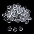 thumbnail image 2 of serony 50x Clear Nails Art Tips Polish Color Display Chart Board Glass Beads Teardrop, 2 of 9