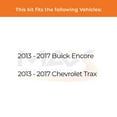thumbnail image 3 of MAX Advanced Brakes - Front Brake Kit For 2013-2017 Chevy Trax, 2013-2017 Buick Encore | Carbon Ceramic Brake and Rotor Kit | Daily Performance Drilled Slotted Brake Rotors, 3 of 10