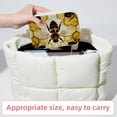 thumbnail image 6 of Bee Velvet Portable Jewelry Stand with Removable Compartment - Organizer Box, Necklace Holder, Jewelry Display - Gift, 6 of 7