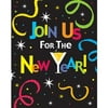Join Us for New Years Eve Party Invitation Cards Set of 8 ( 5 x 4 folded)