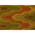 thumbnail image 1 of Ahgly Company Indoor Rectangle Patterned Tomato Sauce Red Area Rugs, 3' x 5', 1 of 1