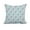Aqua, variant on 18 x 18 Inch Flamingo Fanfare Multi Aqua Tropical Print Decorative Polyester Throw Pillow with Linen Texture