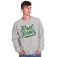 thumbnail image 5 of Plant Power Vegetarian Vegan Workout Sweatshirt for Men or Women Brisco Brands S, 5 of 6