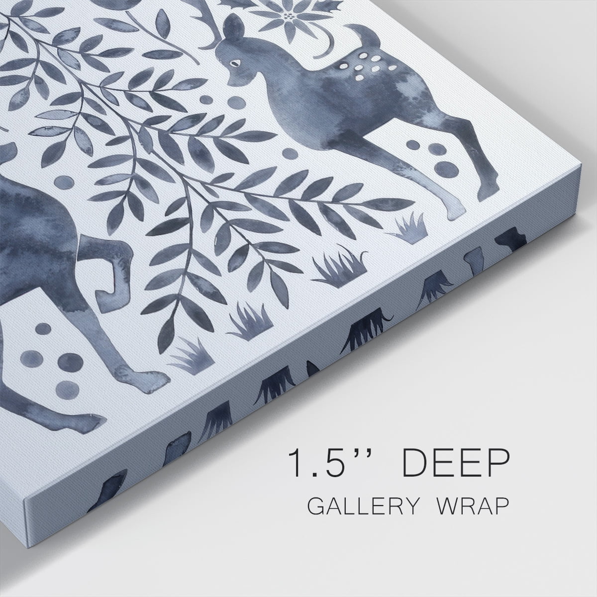 Otomi Inspired Christmas IV- Gallery Wrapped Canvas