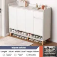 thumbnail image 1 of Entrada del gabinete de zapatos, puerta de entrada, vestíbulo, apartamento pequeño, balcón, almacenamiento, Zapatero económico para gabinete de almacenamiento de uso doméstico, 1 of 4