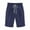 Dark Blue, variant on UAMVSH Bermuda Shorts for Women Casual Summer Knee Length Shorts Wide Leg Lounge Beach Vacation Shorts with Pockets