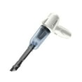 thumbnail image 2 of Aspiradora de coche inalámbrica portátil - 72W de alta potencia, 9000Pa con fuerte succión, portátil recargable para auto y hogar, negro/blanco, 2 of 7