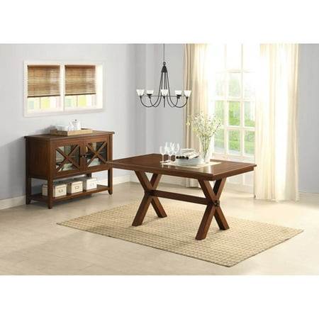 better homes and gardens maddox crossing dining table, brown better homes and gardens maddox crossing dining table, brown